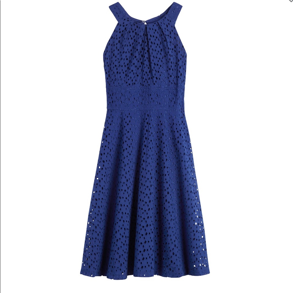 Beautiful blue eyelet dress
